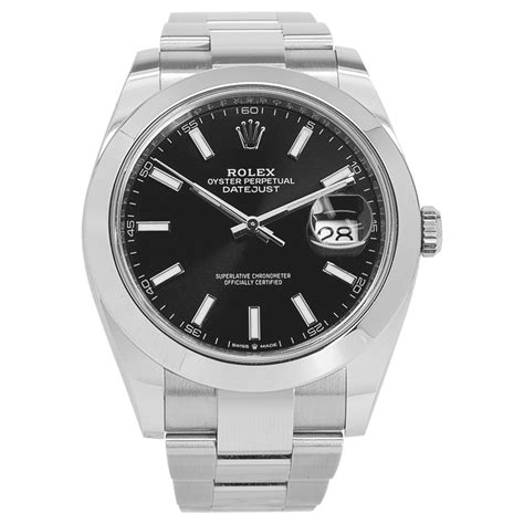 Rolex oyster perpetual datejust black